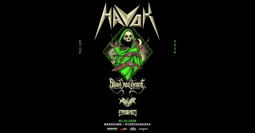 Havok i Blood Red Throne wystąpią jesienią w Warszawie